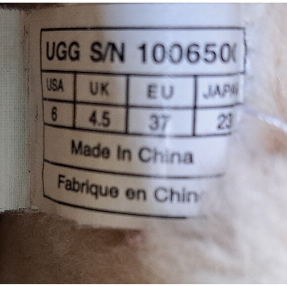 UGG Classic Mini Exotic Scales Marine Navy Blue Women 6 Suede Snow Boots Short - Picture 8 of 12